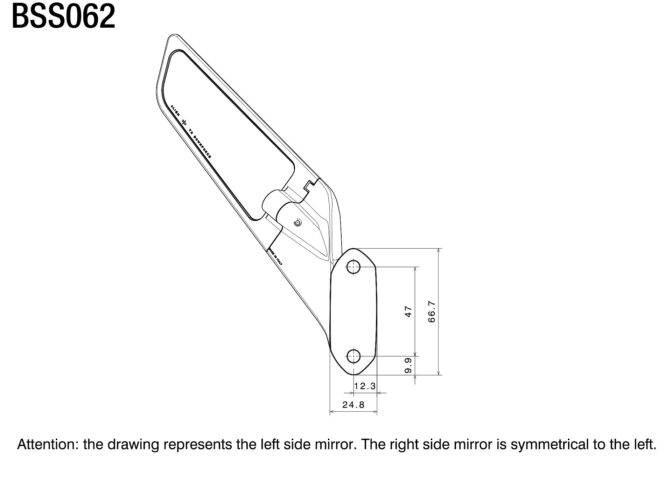 Mirrors for Kawasaki Ninja ZX-4R Performance (2025 - 27)